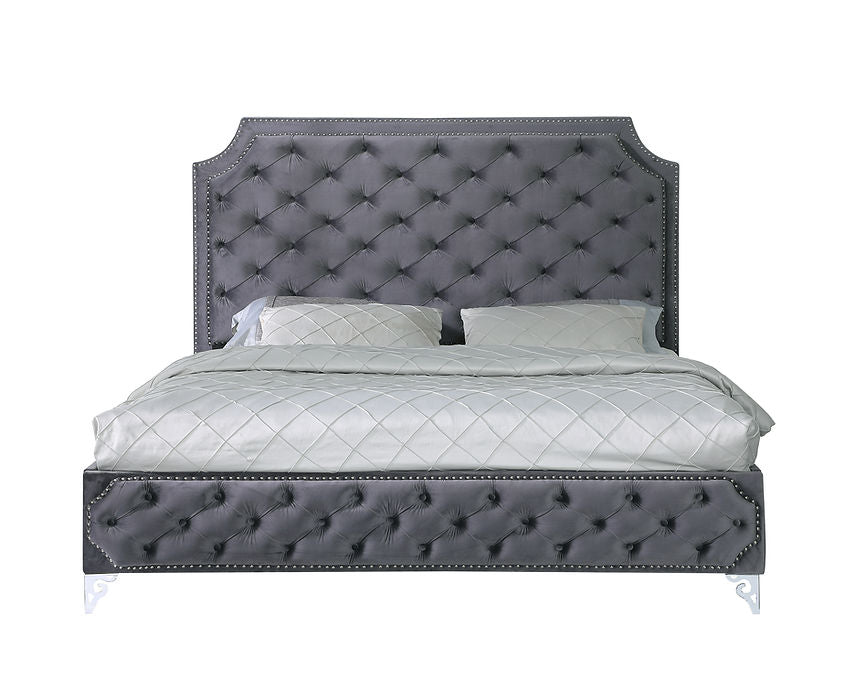 Leilah Velvet Bed