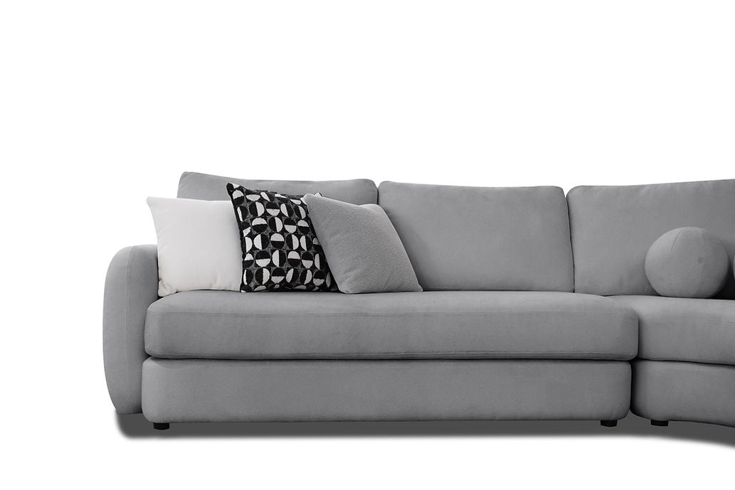 Sky gray sectional