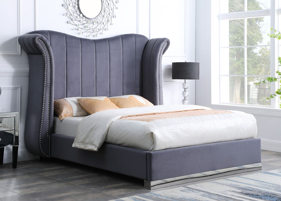 Luna Velvet Bed