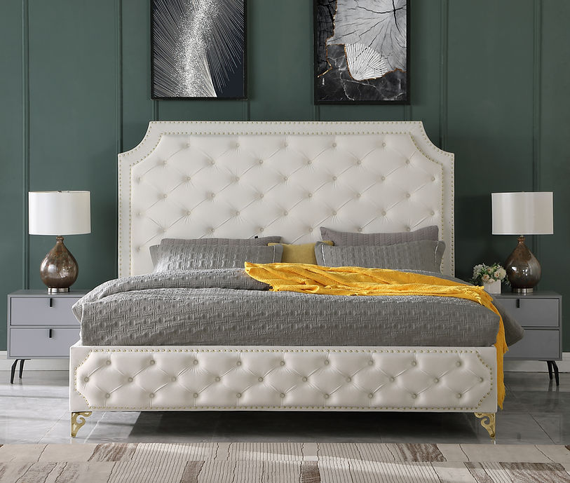 Leilah Velvet Bed