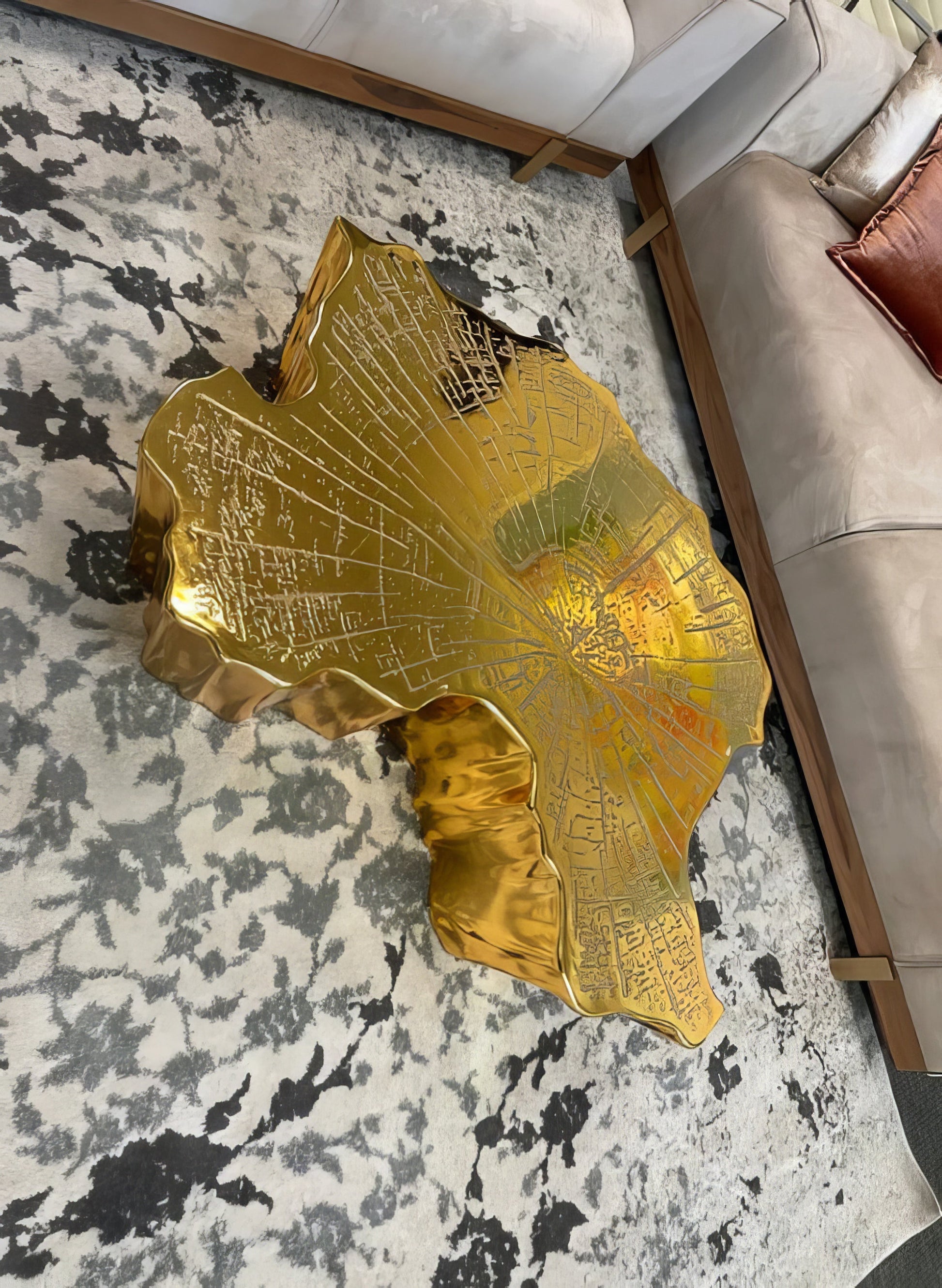 Elisha Coffe Table Gold