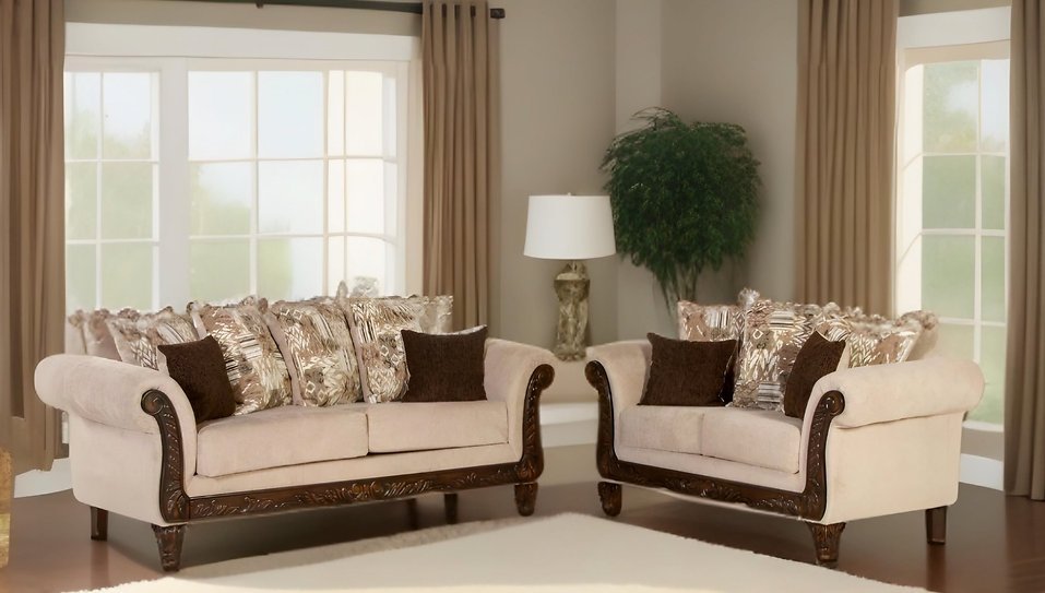 Helen Sofa and Loveseat