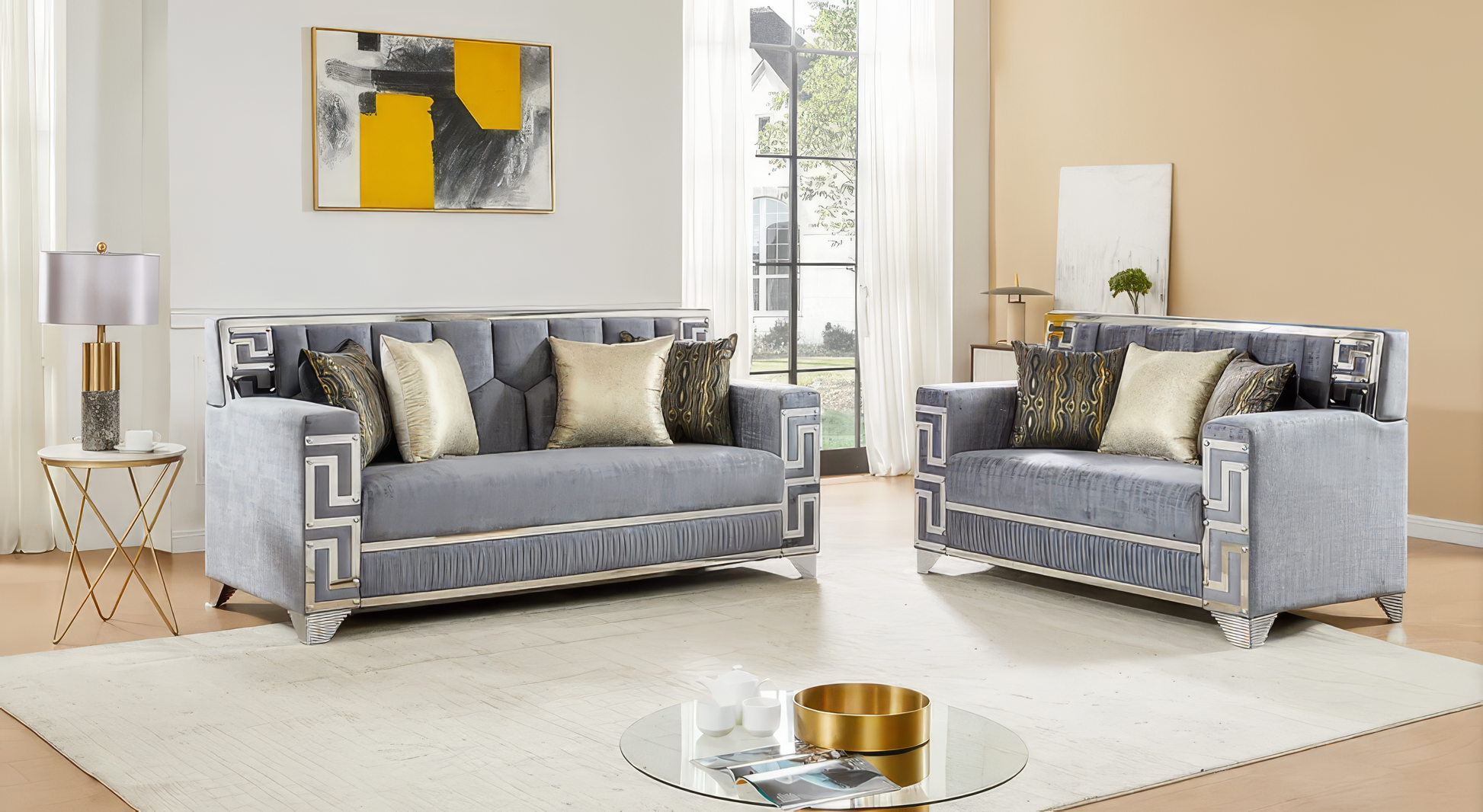 Hira Sofa And Sectional Set
