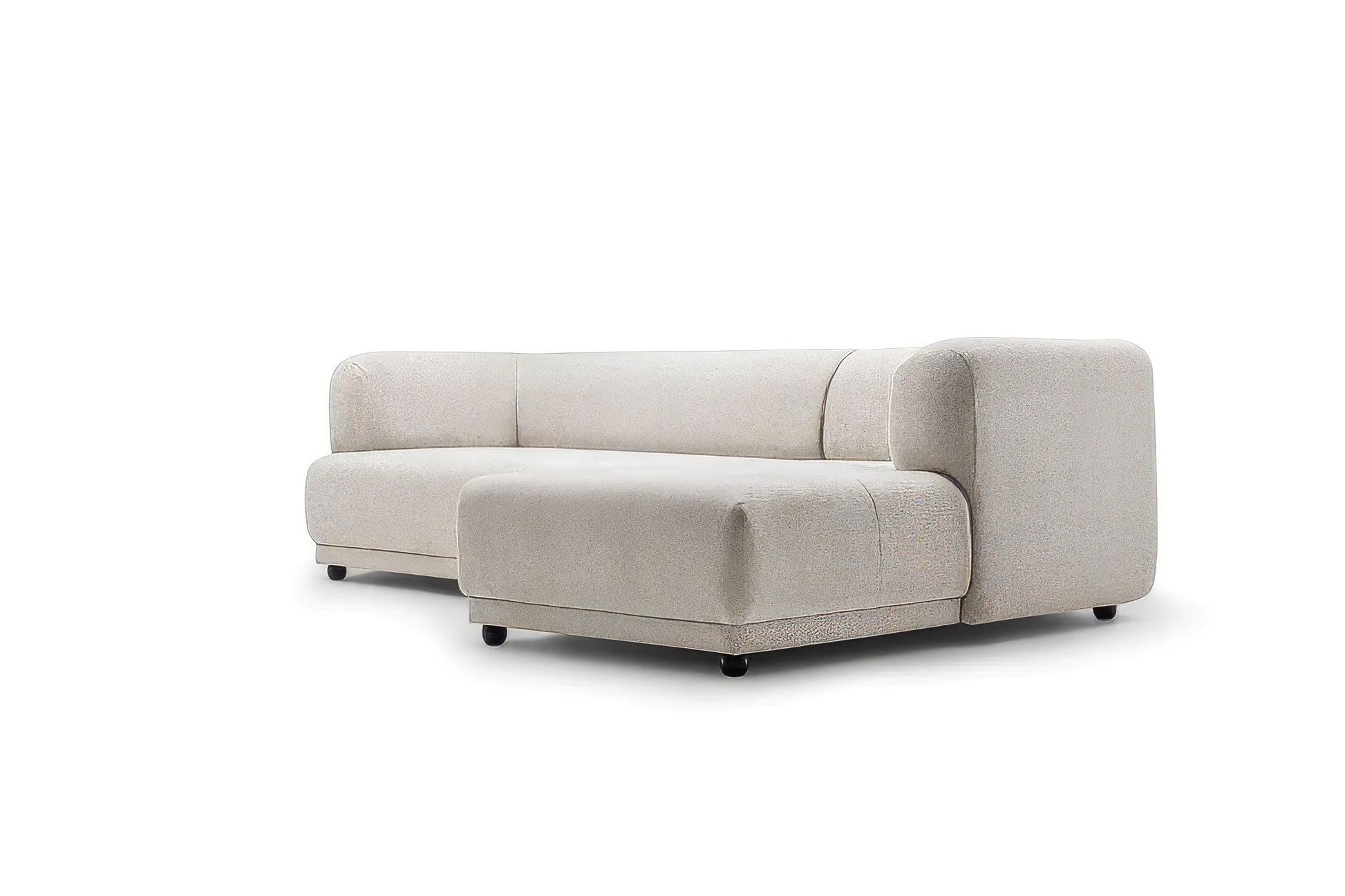 Lyna Ivory 3pcs RAF Sectional