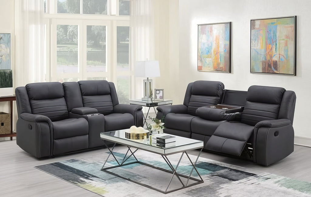Max Reclining Set Grey
