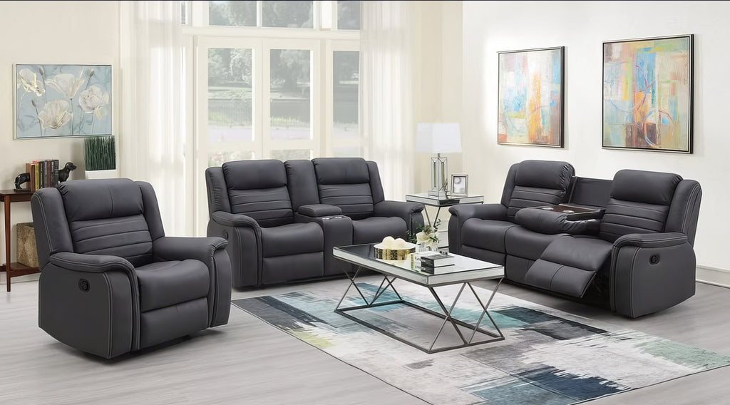 Max Reclining Set Grey