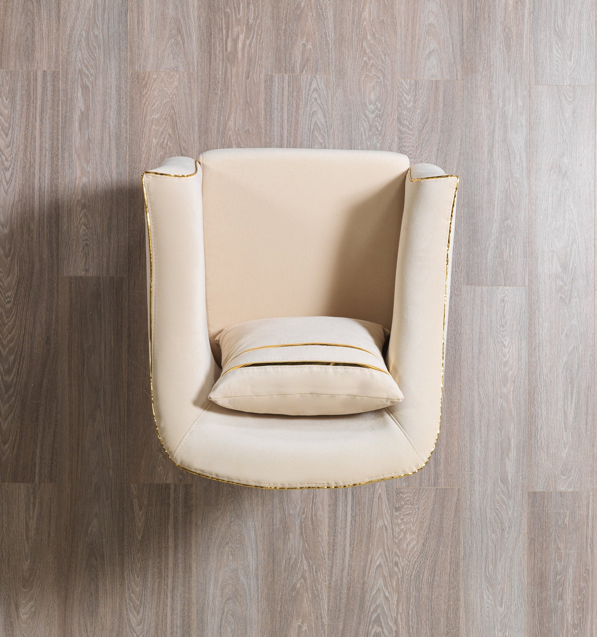 Belinda Ivory Velvet Chair