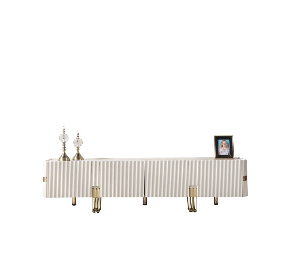 Santana Ivory Tv Stand