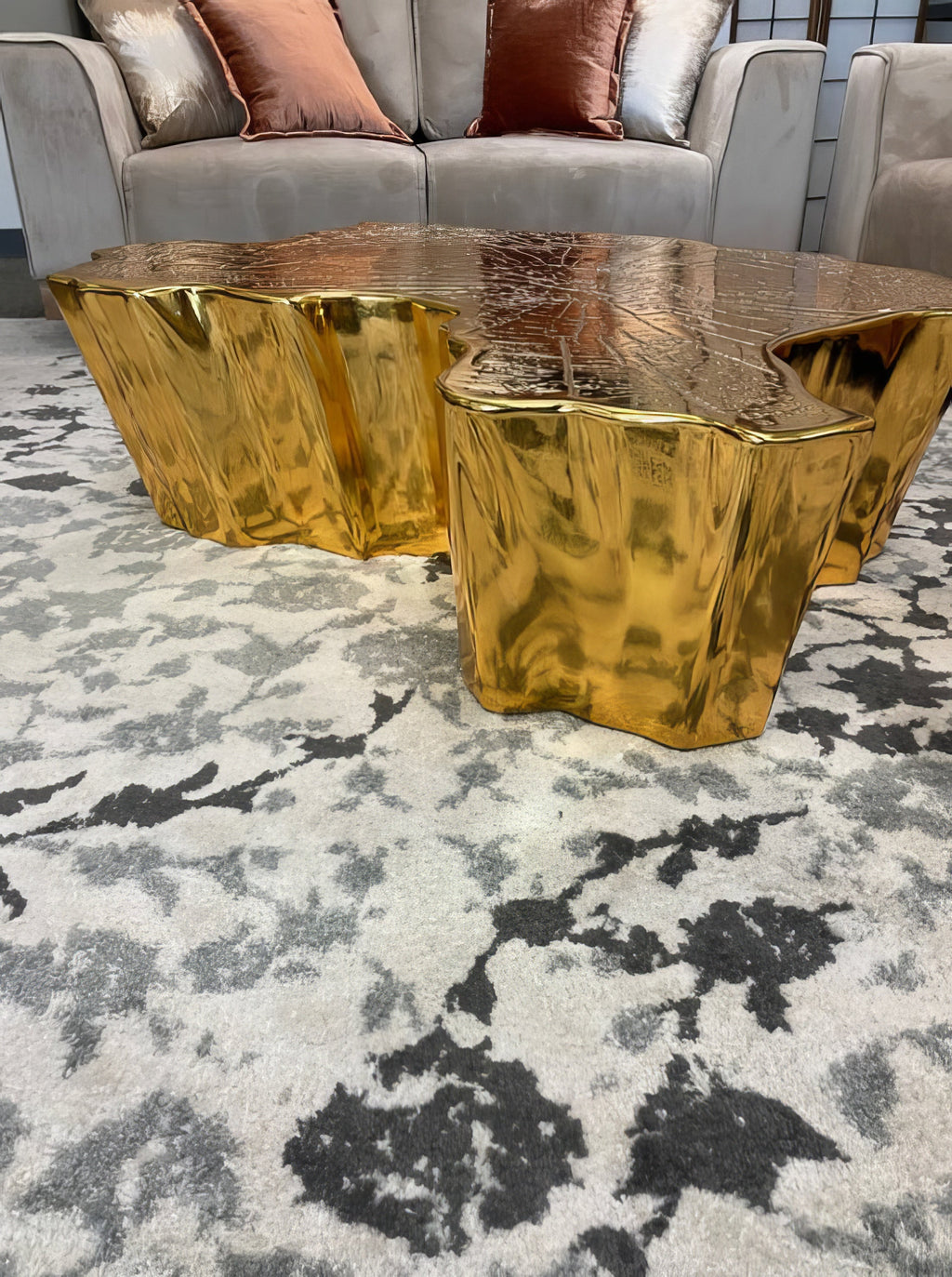 Elisha Coffe Table Gold