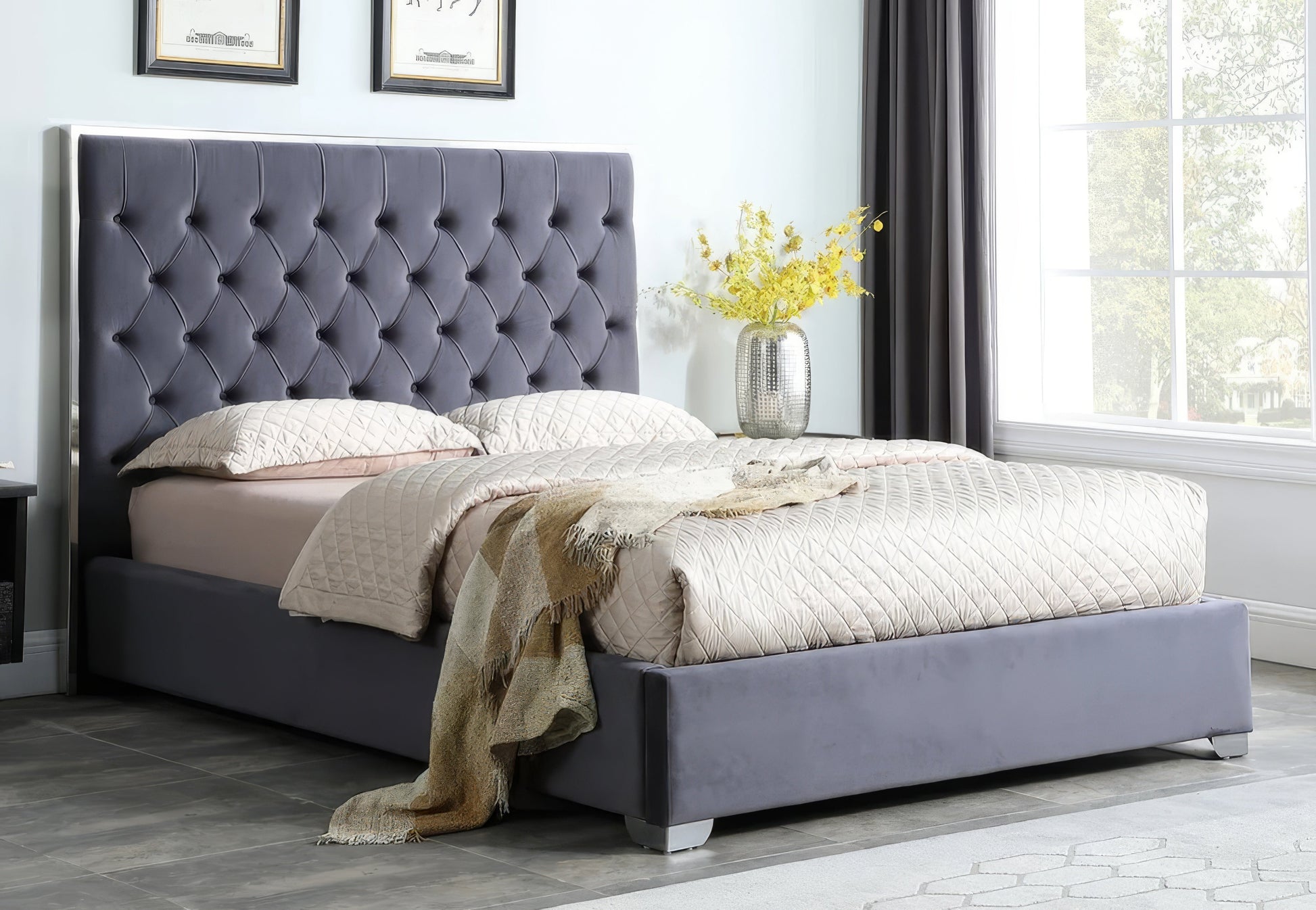 Rose Platform Bed
