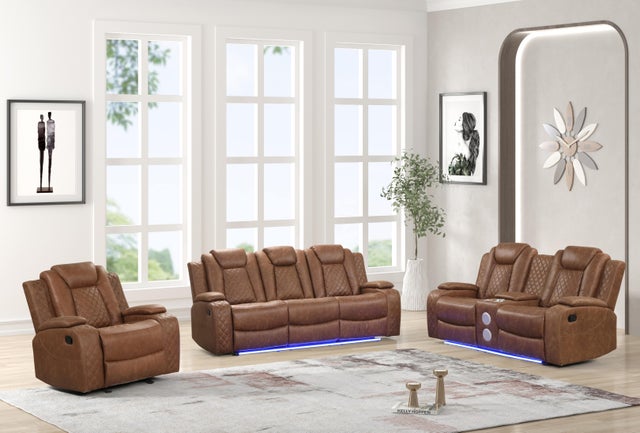 Luz 3PC Reclining Set