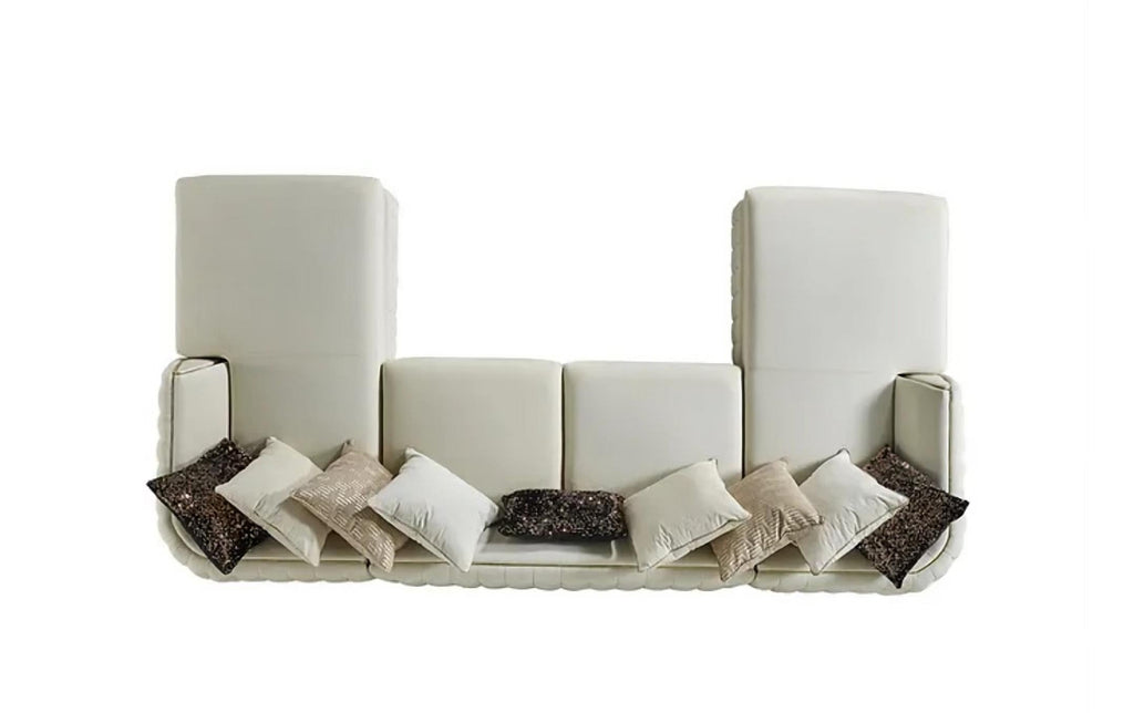 Sicilya Off White Sectional