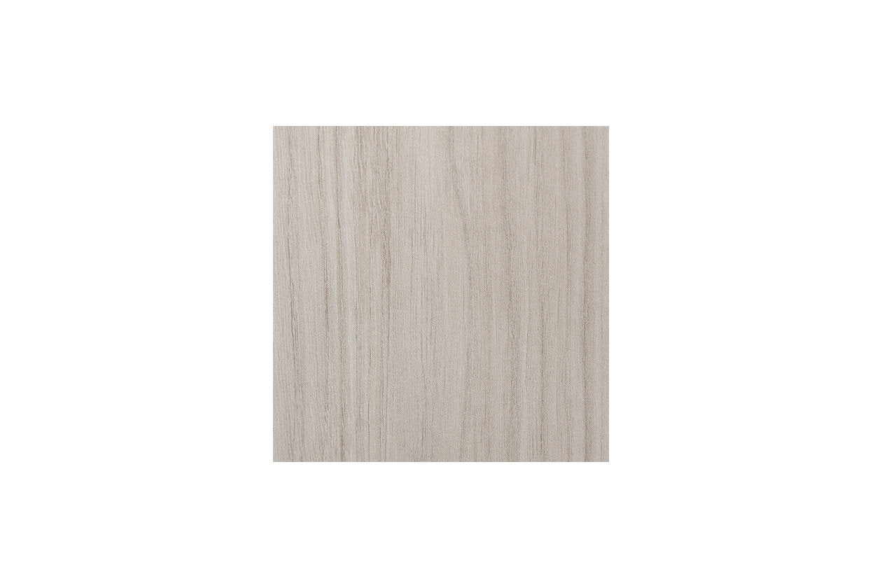 Socalle Natural Full Panel Platform Bed