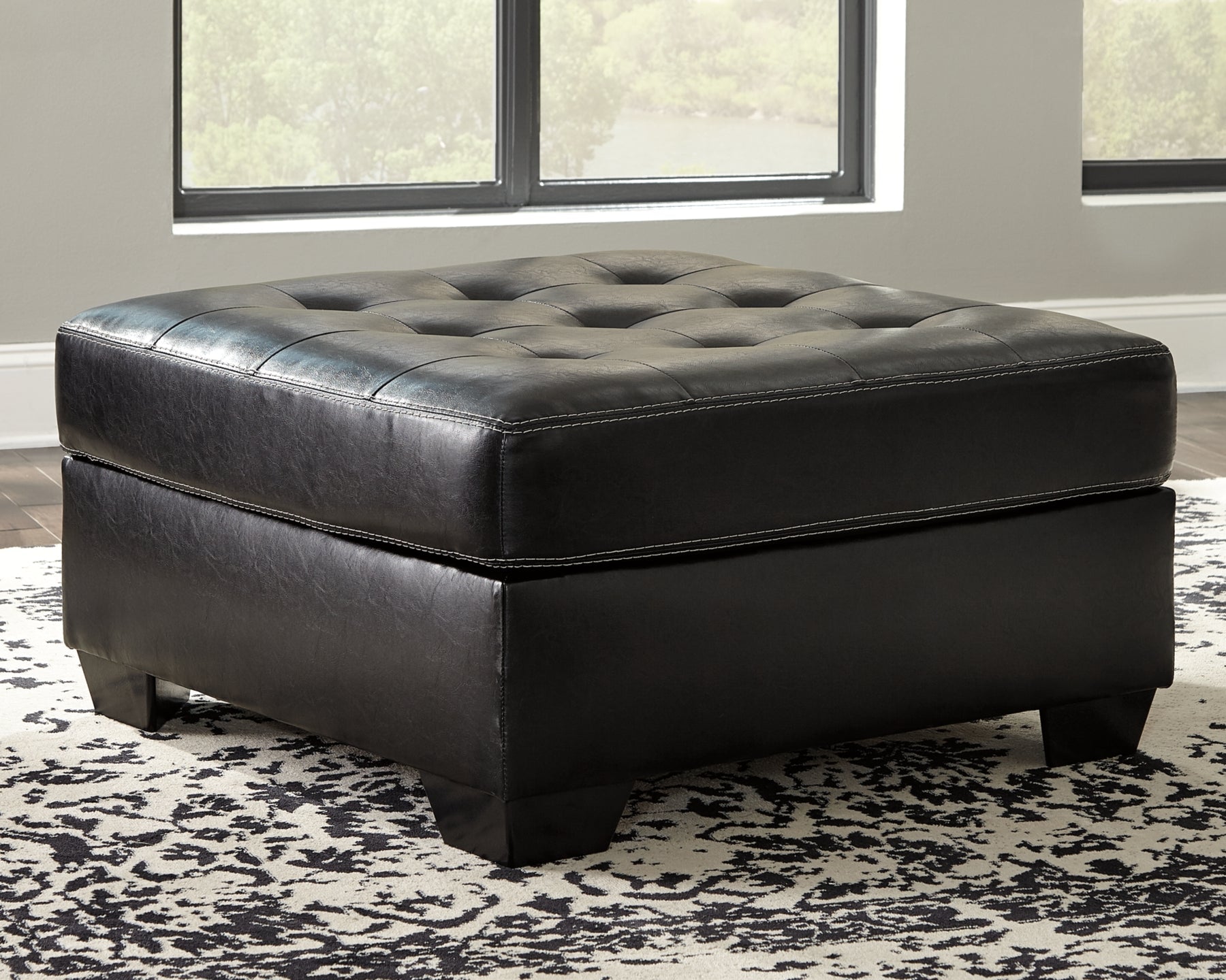 [SPECIAL] Jacurso Charcoal Oversized Ottoman