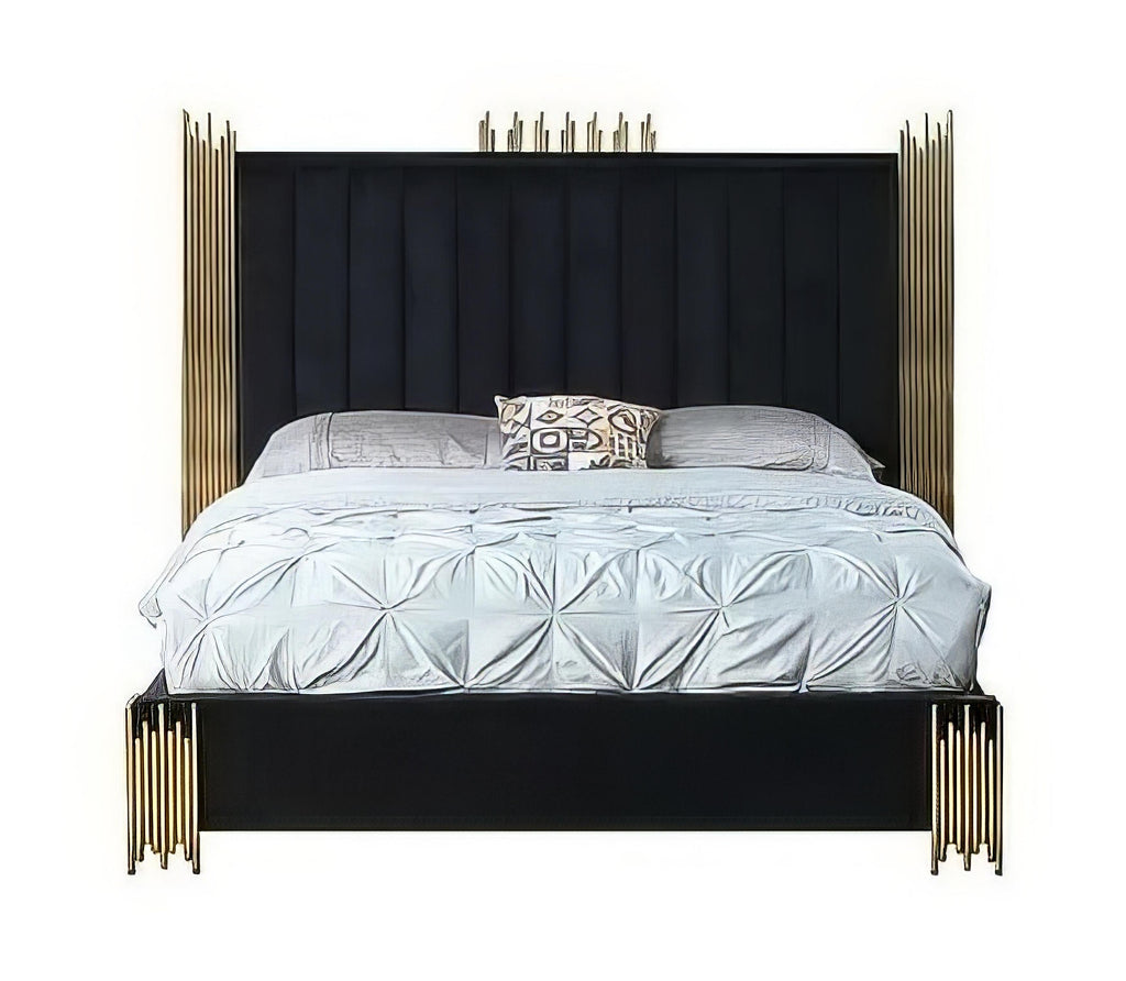 Token Velvet Bed