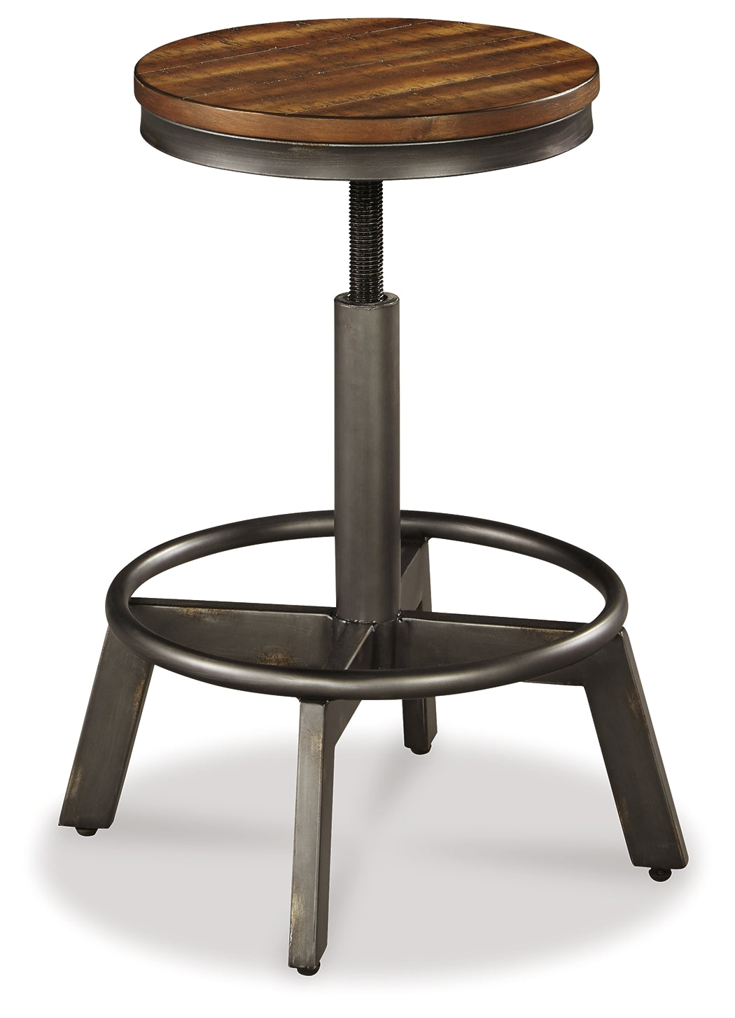 Torjin 2-Piece Bar Stool in Brown/Gray